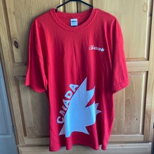 XL Red Molson Canadian Tee